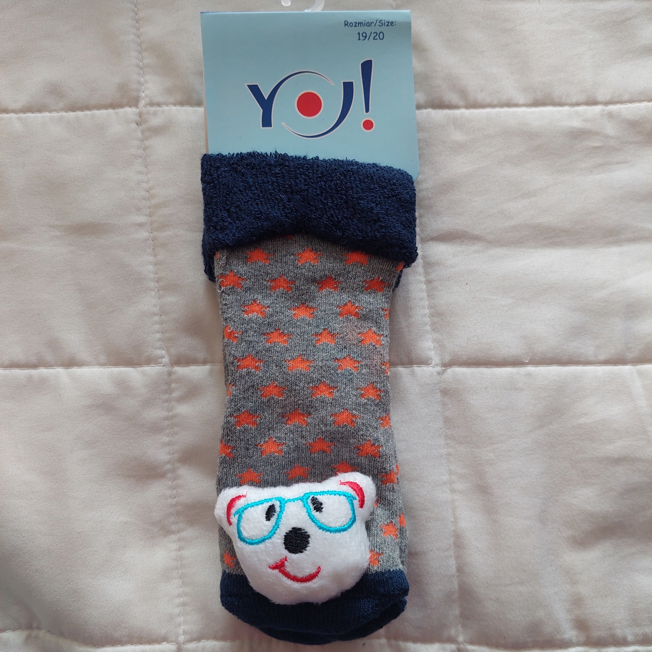 

skarpetki z grzechotką yo frotta 19/20 (11-12cm)