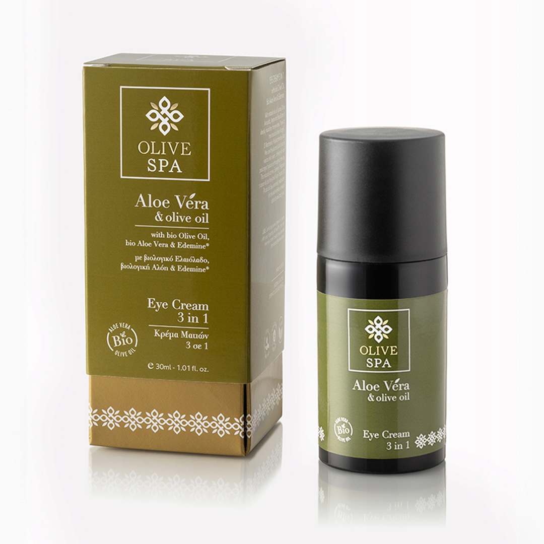 Hydratační oční krém Aloe 30 ml pro suchou a citlivou pokožku I Olive Spa