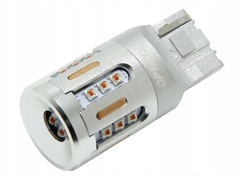 Led žárovka Wy21W W21W T20 7440 12V DC Barva Zelená Oranžová Usa