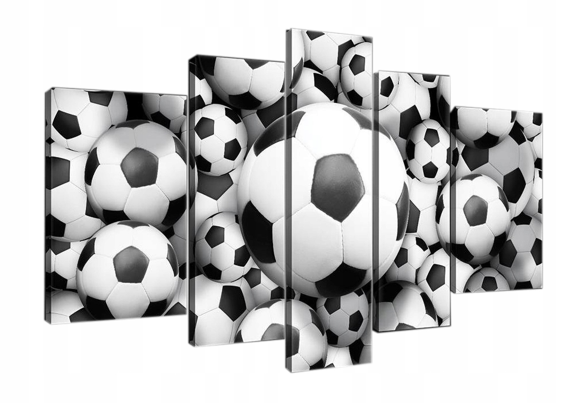 Obraz Na Plátne Canvas 170x100 Sport Futbal Football Futbal Lopty
