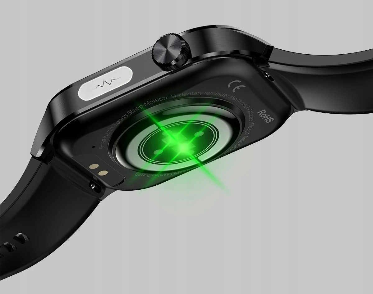 SMARTWATCH Zegarek EKG HRV FUNKCJA CIŚNIENIOMIERZ AMOLED GLUKOZA ROZMOWY PL Kompatybilność systemowa Android iOS Windows Phone
