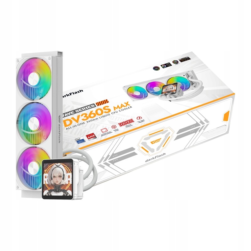 Chlazení Cpu DarkFlash DV360S Max (bílé)