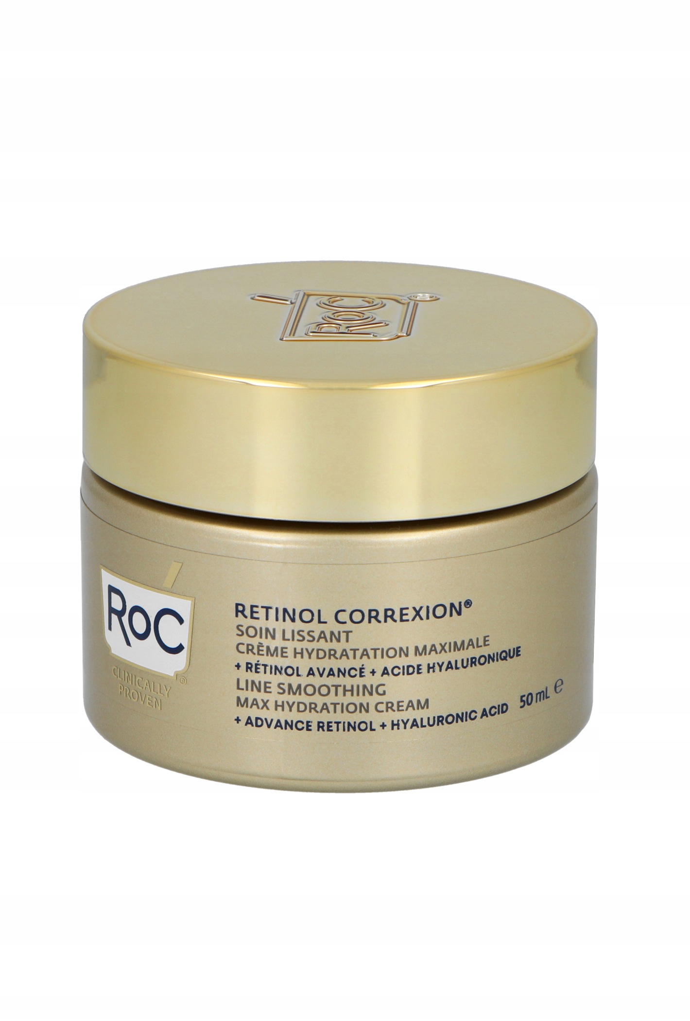 RoC Retinol Wrinkle Correxion Max Hydration Cream na vyhlazení vrásek 50 ml