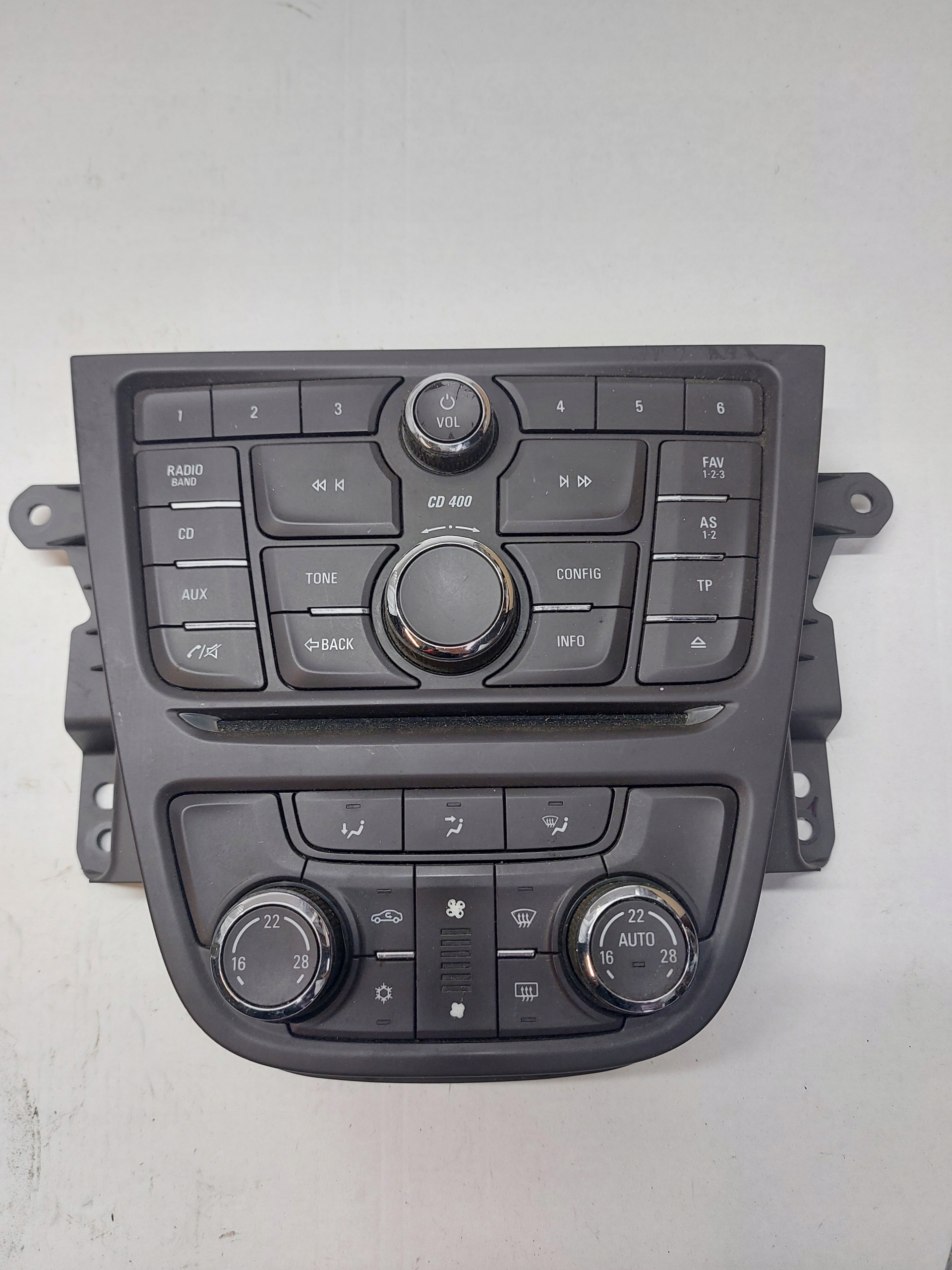 PANEL RADIA klimaanlage OPEL MOKKA A Farbe ANTRACYT