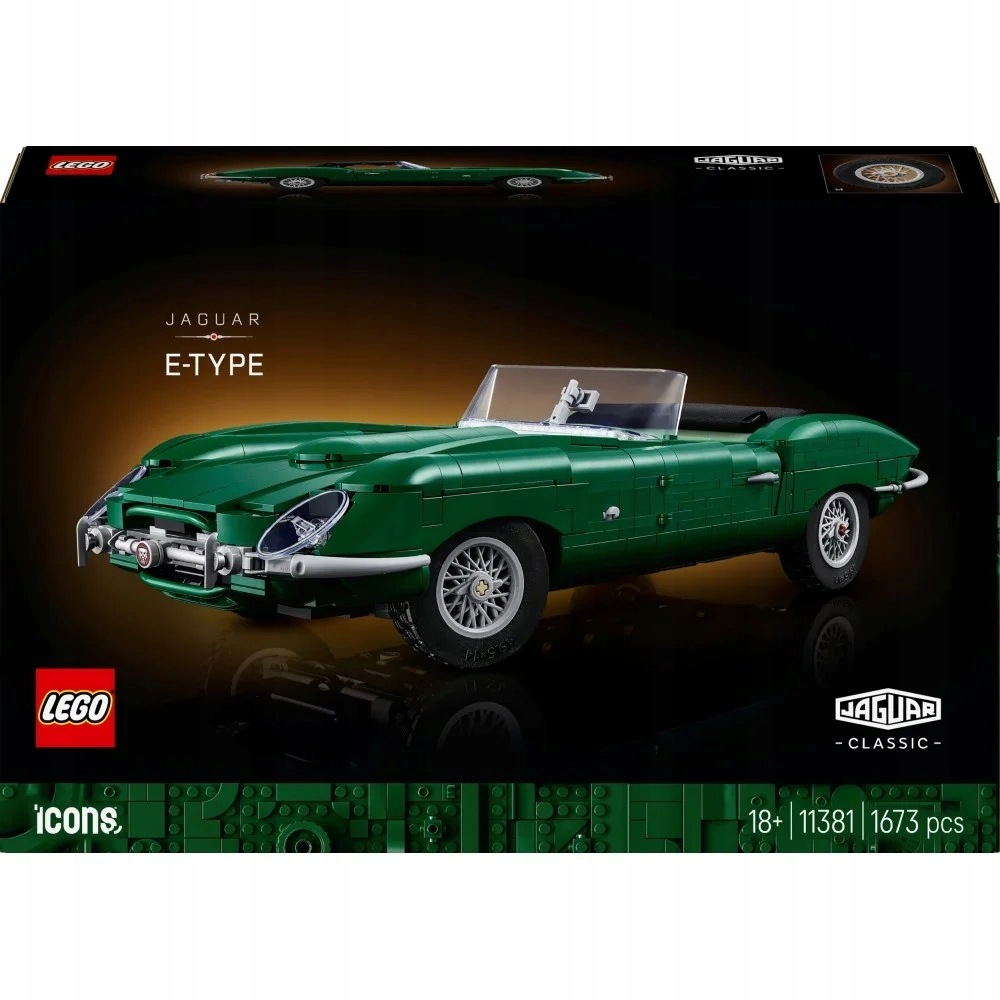 * Lego Icons Jaguar E-Type 11381