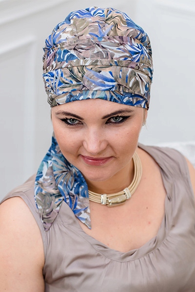 CHUSTA AMELIA SZYFON MOUSSELINE Turbany LIDIA