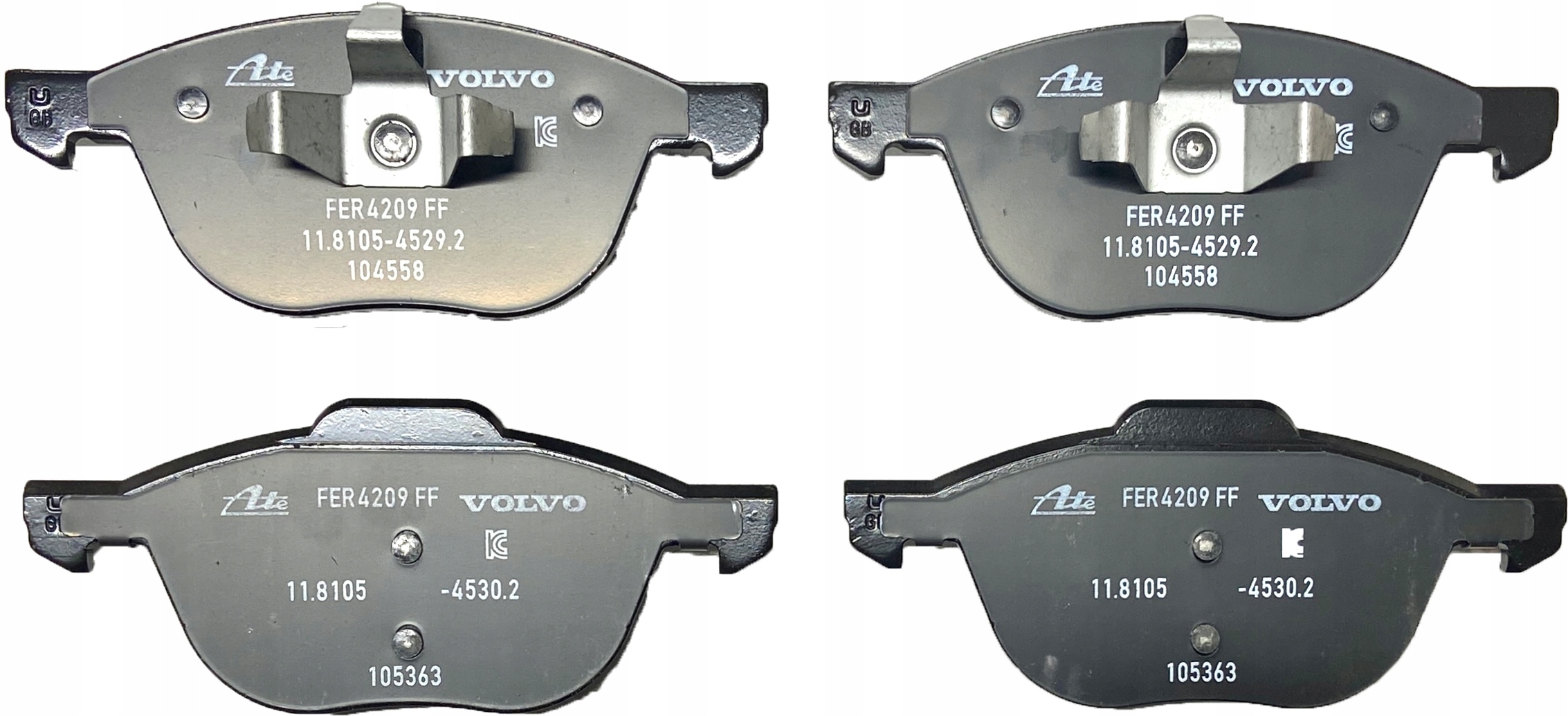 Klocki hamulcowe przód Volvo