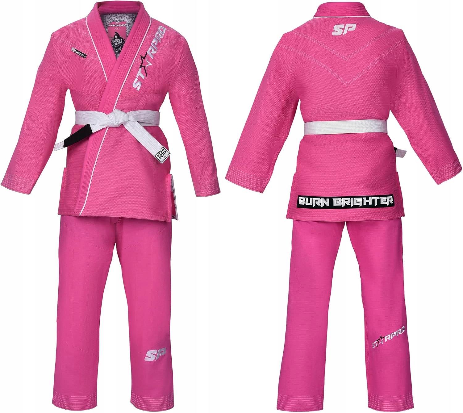 Kimono Bjj Brazyliskie Jiu Jitsu Starpro Dla Kobiet rozmiar A3 Bez Pasa
