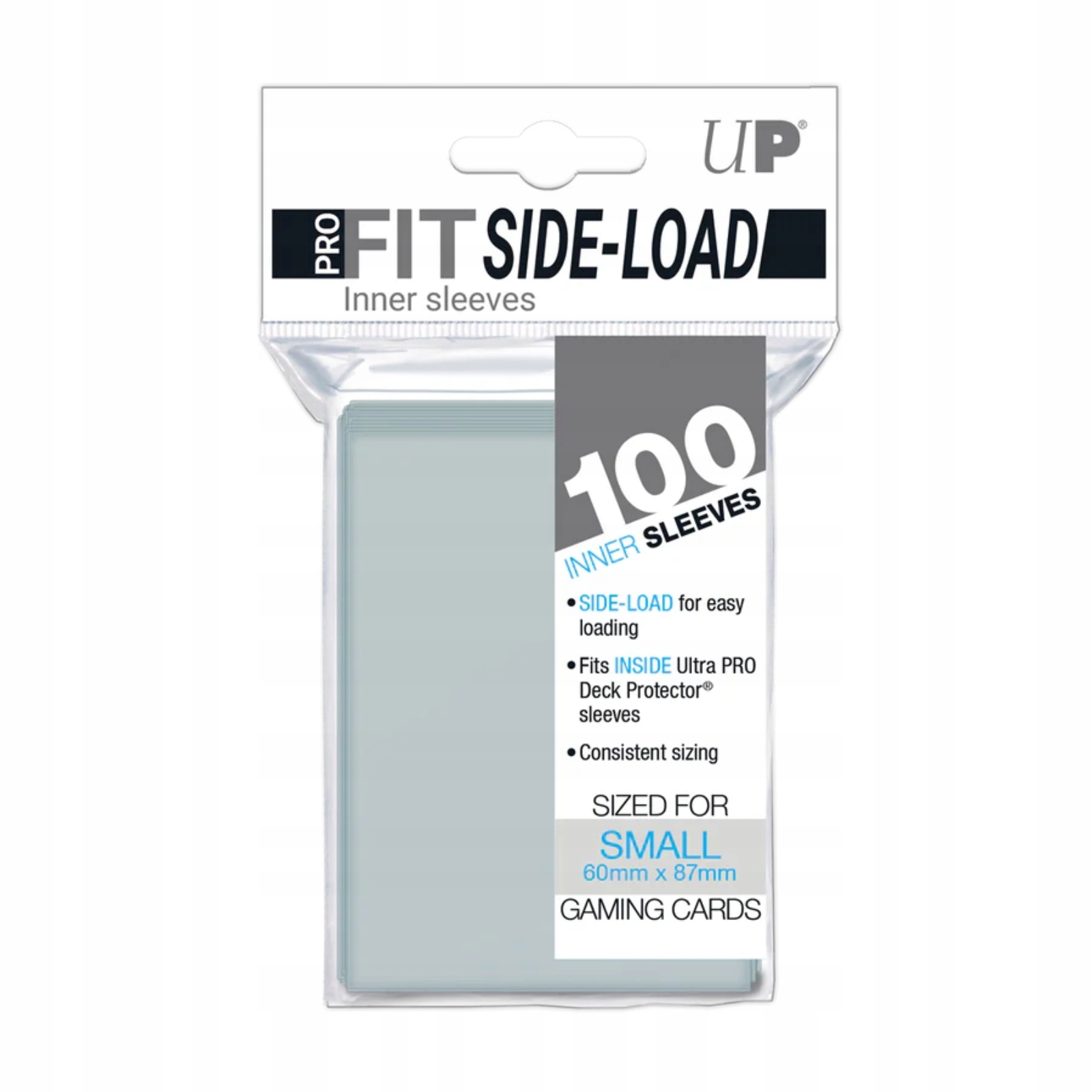 Ultra Pro PRO-Fit Side-Load Small Inner Sleeves Yu-Gi-Oh 100 szt 60x87 mm