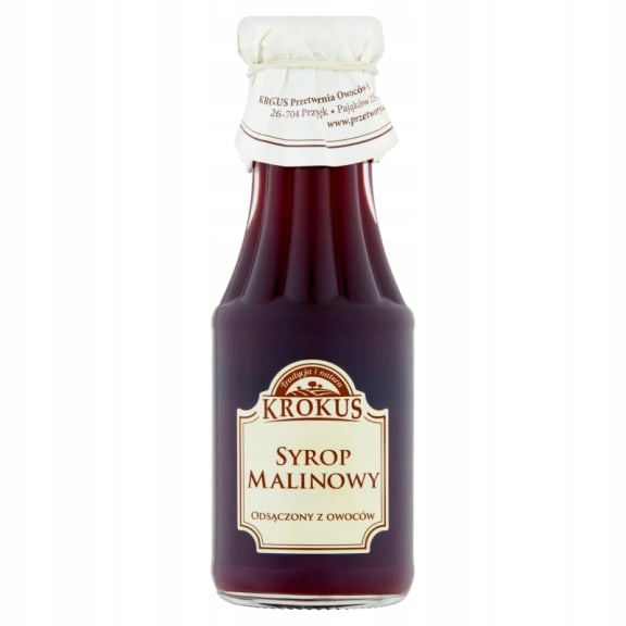 Levně Krokus Bezlepkový malinový sirup