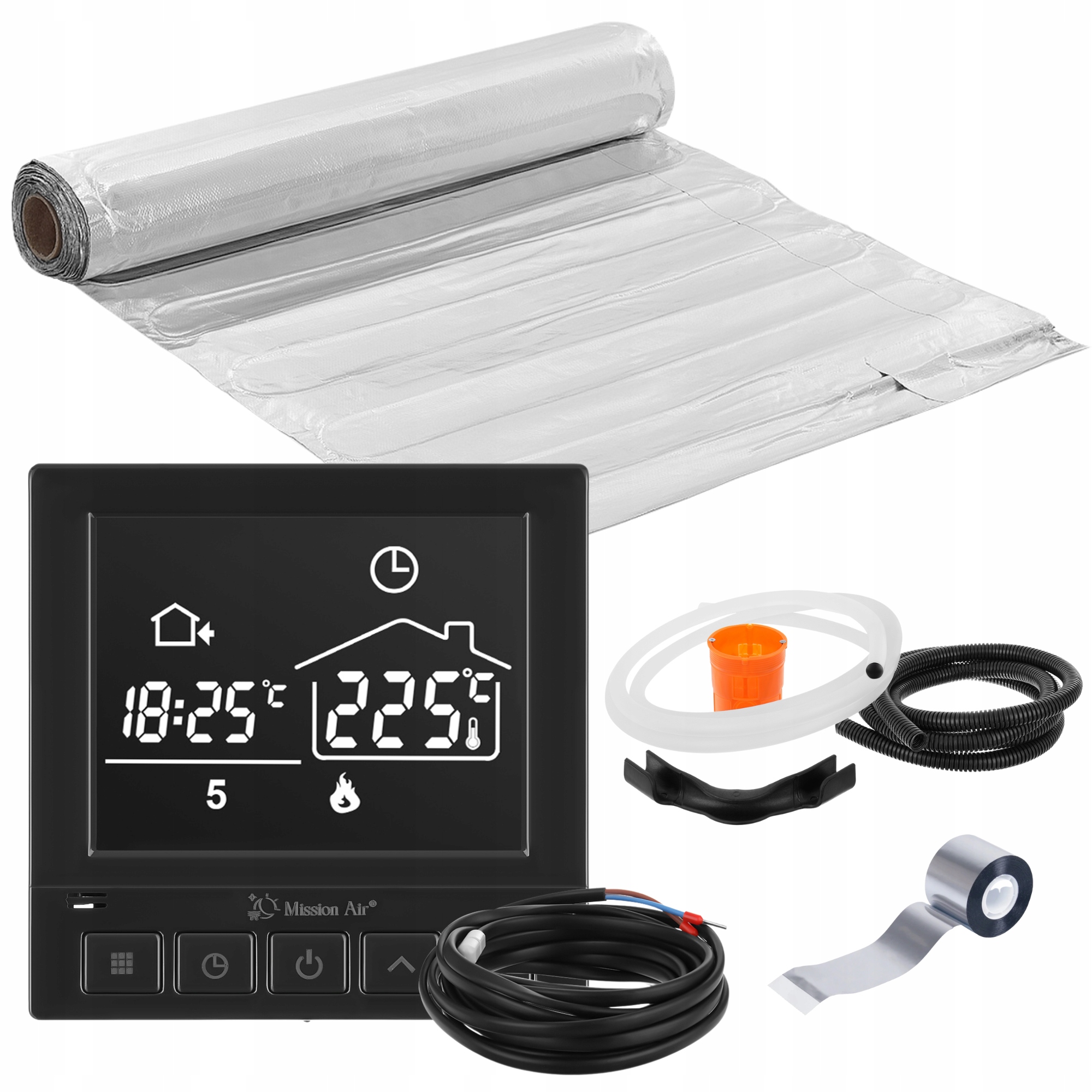 Sada Vykurovacích Podložiek Mission Air pod panely MAL-160W/m² 3m²