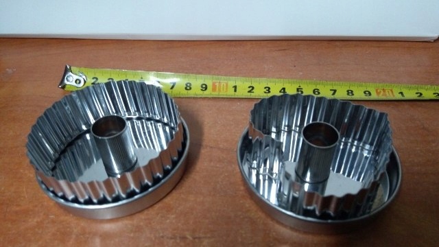 foremki metalowe babeczki ciastko z dziurką 2 szt — 3