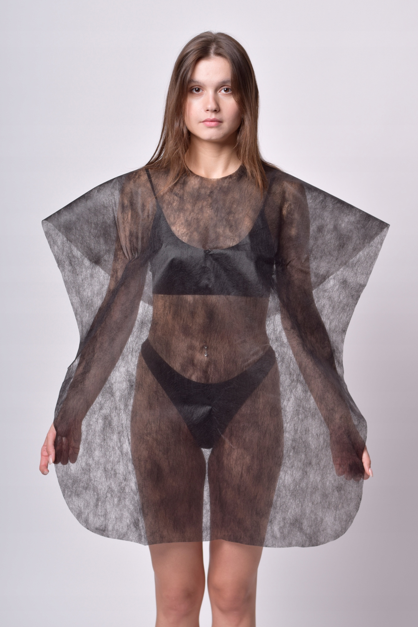 

Peleryna Fryzjerska jednorazowa 130x80 10szt