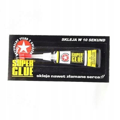 

Klej Glue 2g z gwiazdką