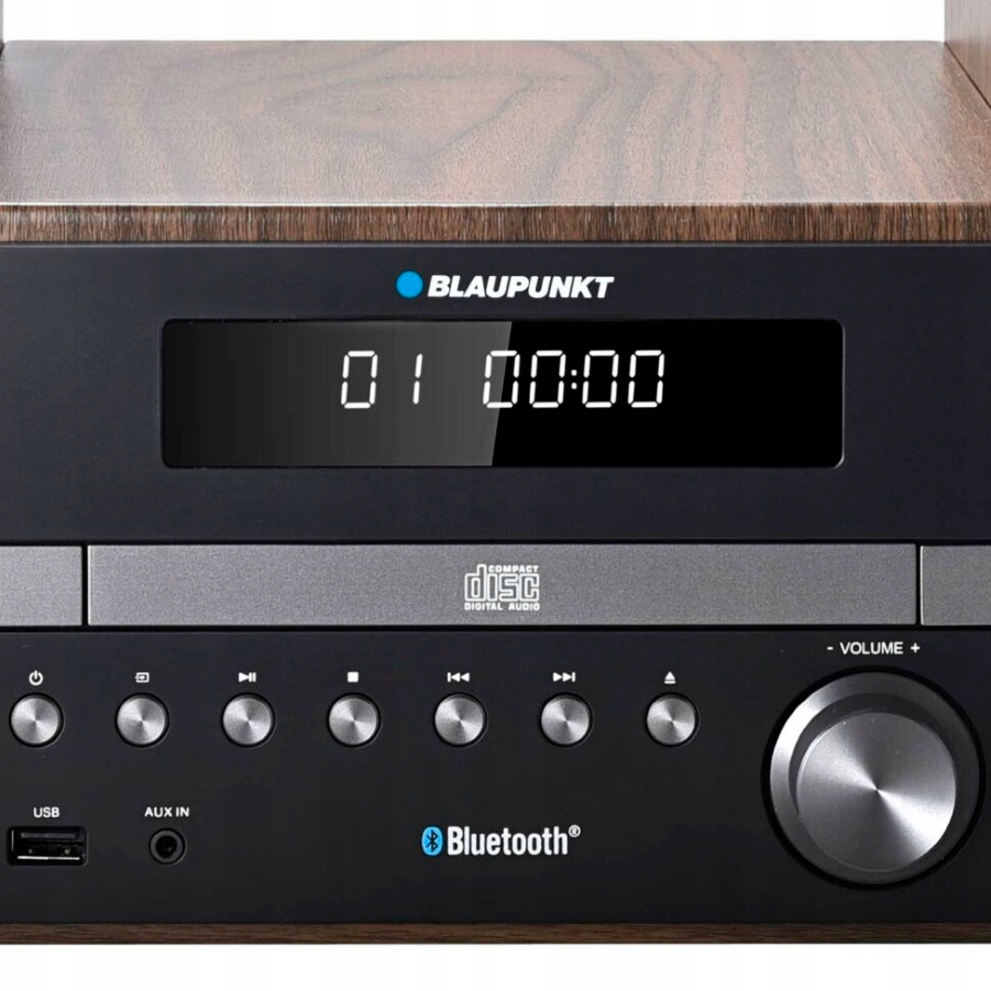 WIEŻA STEREO BLAUPUNKT MS46BT BLUETOOTH CD USB LED AUX RADIO PILOT Model MS-46BT