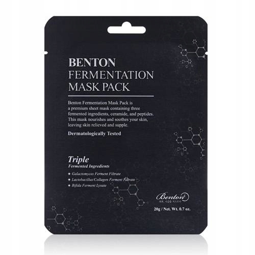 Benton Fermentation Pack Výživná maska v plášti