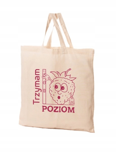 

Torba bawełniana ekologiczna Poziomka