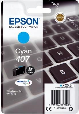 Atramentová kazeta Epson série WF-4745 "Keyboard" L Cyan 1900 str.…