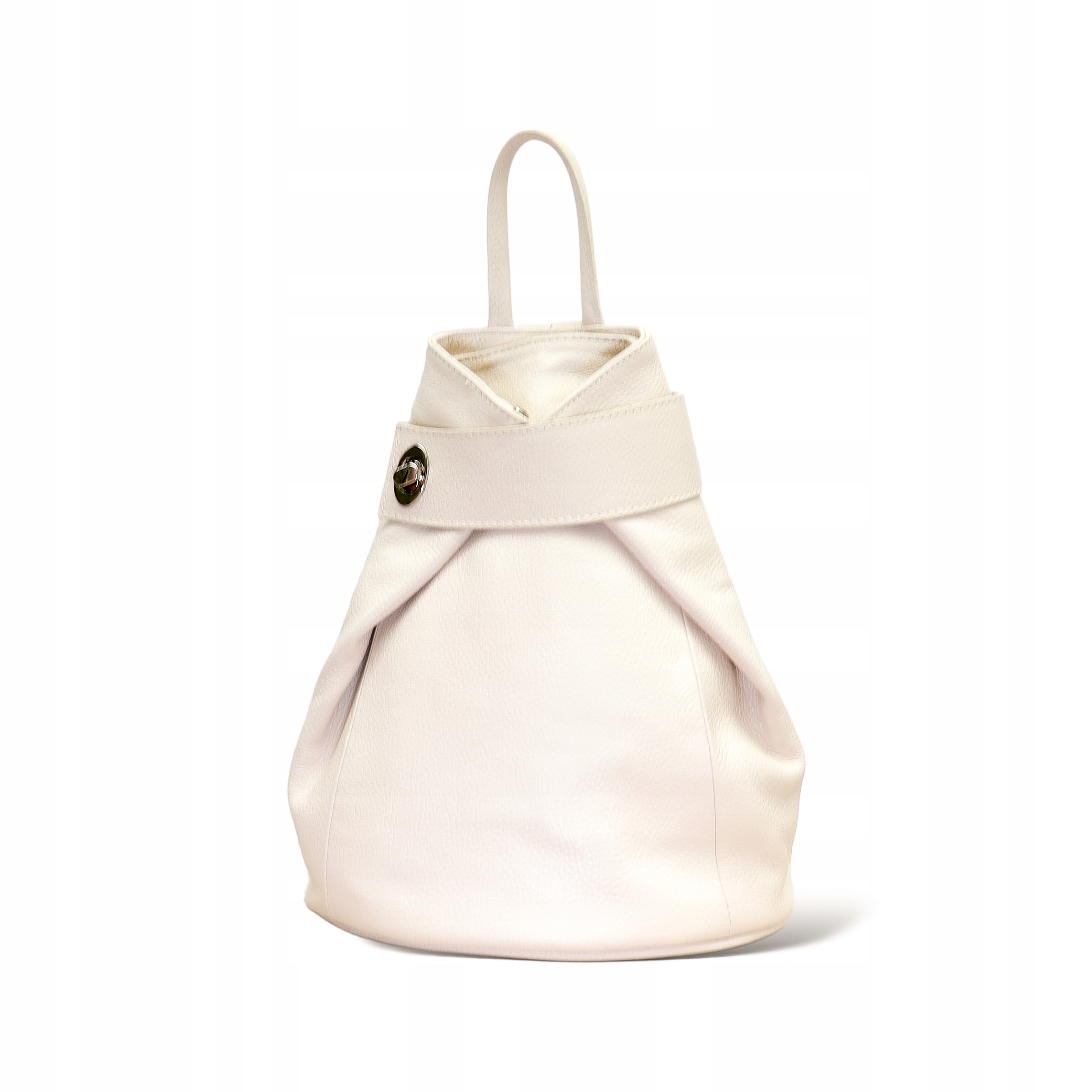 Batoh z přírodní kůže Diana-M Ecru