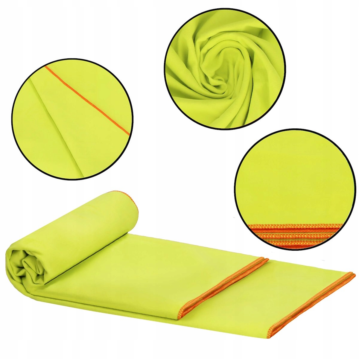 RĘCZNIK KĄPIELOWY SZYBKOSCHNĄCY PLAŻOWY Z MIKROFIBRY 75x150cm SPORTOWY DUŻY Marka Springos