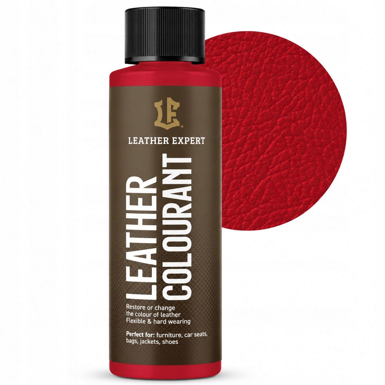 Farba do skóry naturalnej i ekoskóry Czerwień Flamenco 503 50 ml – Leather