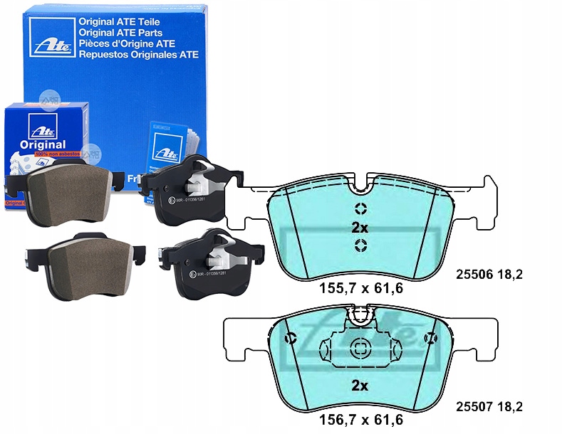 Keramické Brzdové Destičky Bmw 1 (F20) 1 (F21) 3 Asistent Kolize #34