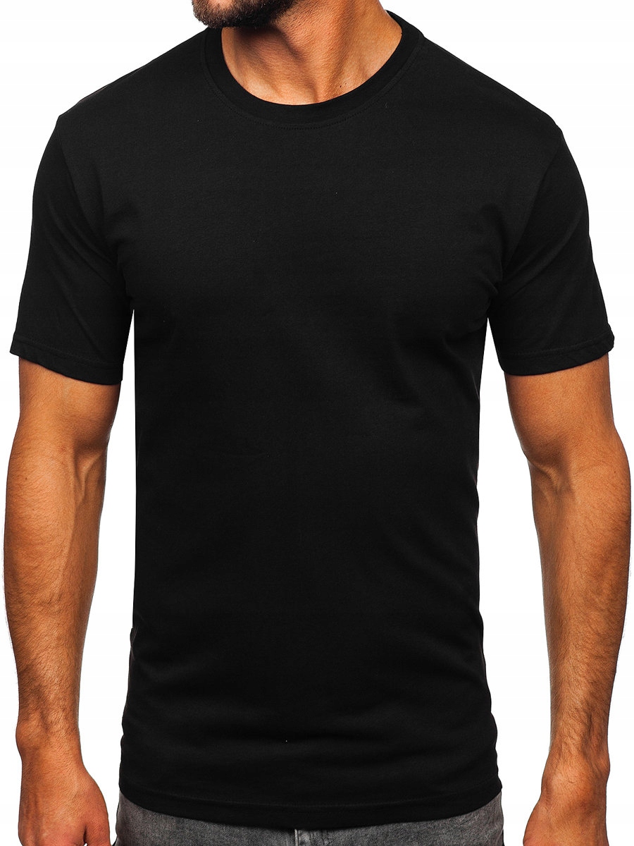 

T-shirt Koszulka Męska Czarna 14291 Rozmiar_xl