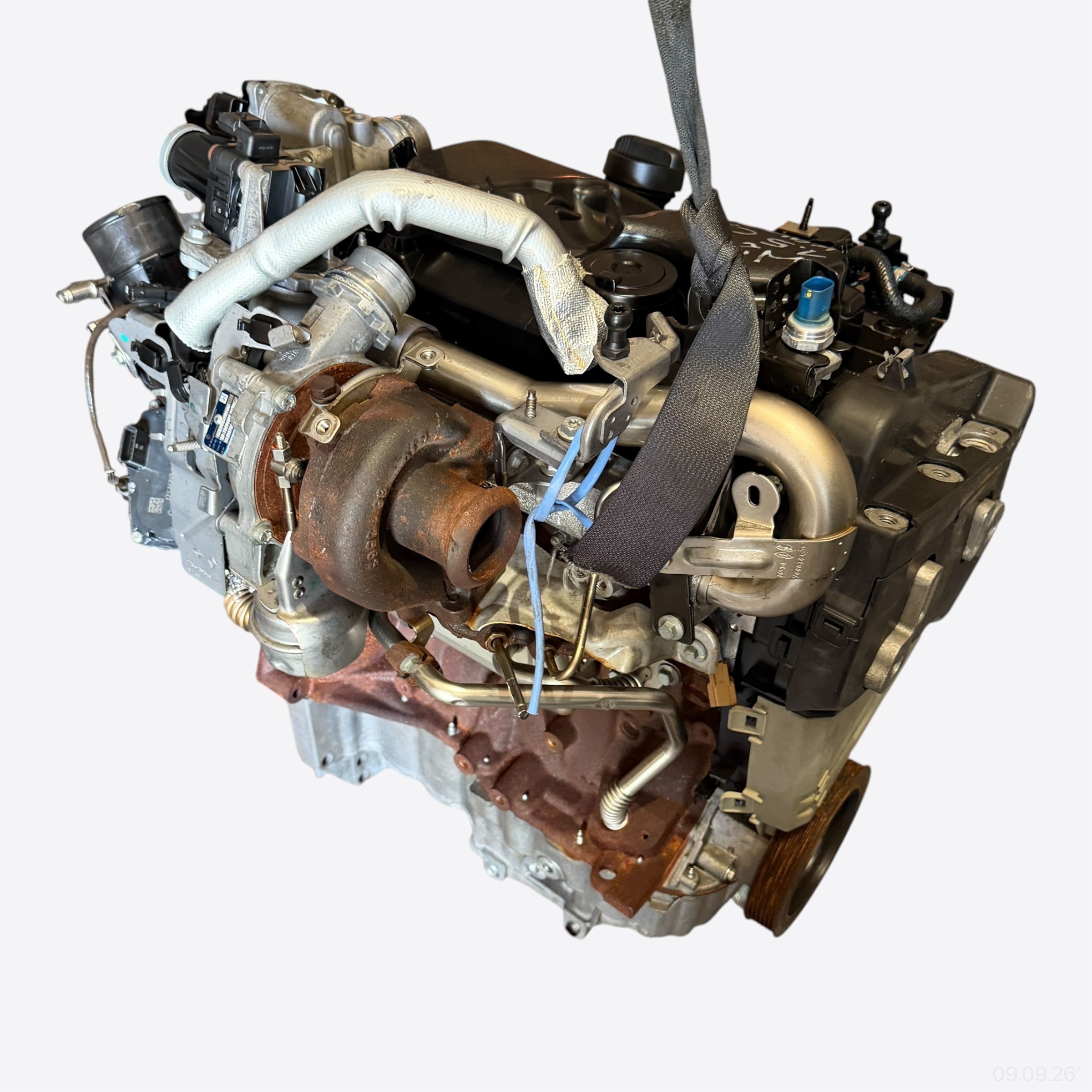 engine complete MOTOR ENGINE MERCEDES B-KLASA W246 1.5 CDI K9KF451