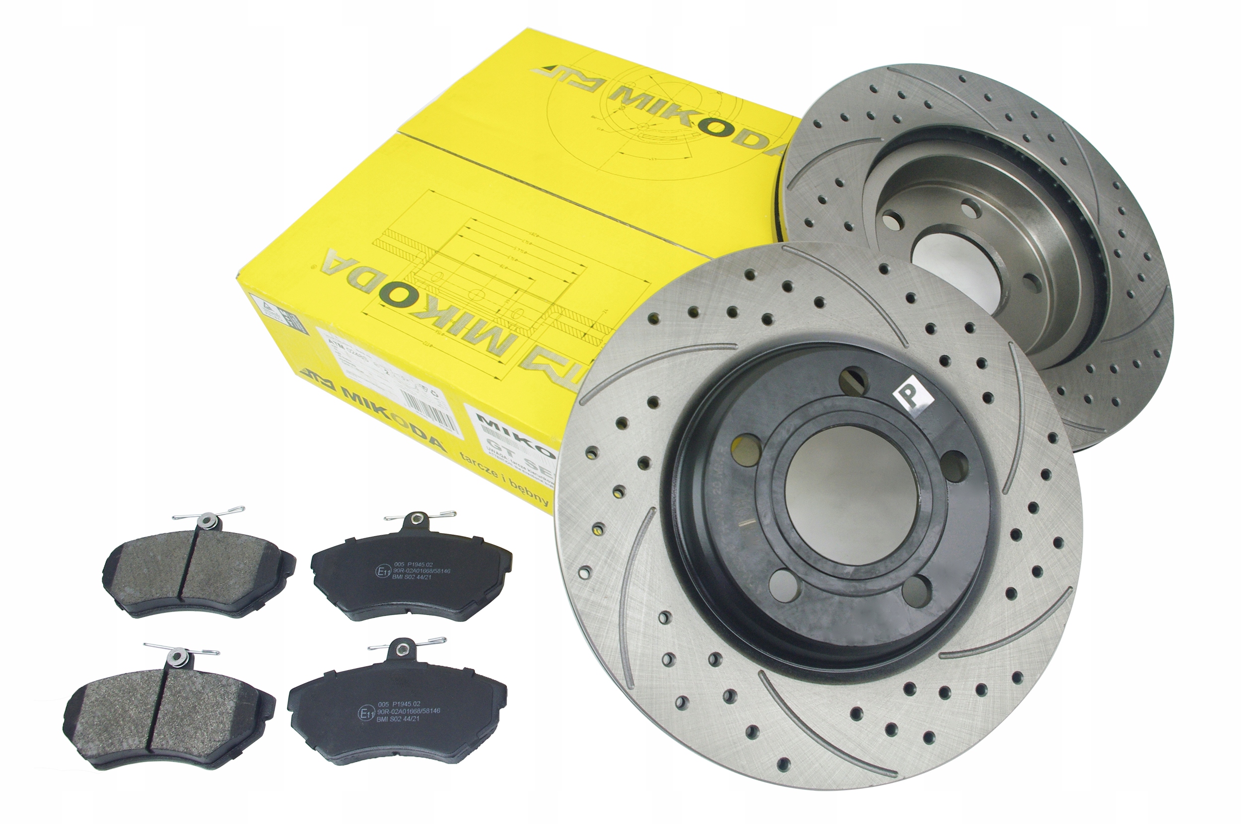 Тюнінг диски 280мм колодки передні AUDI A4 B5 Avant