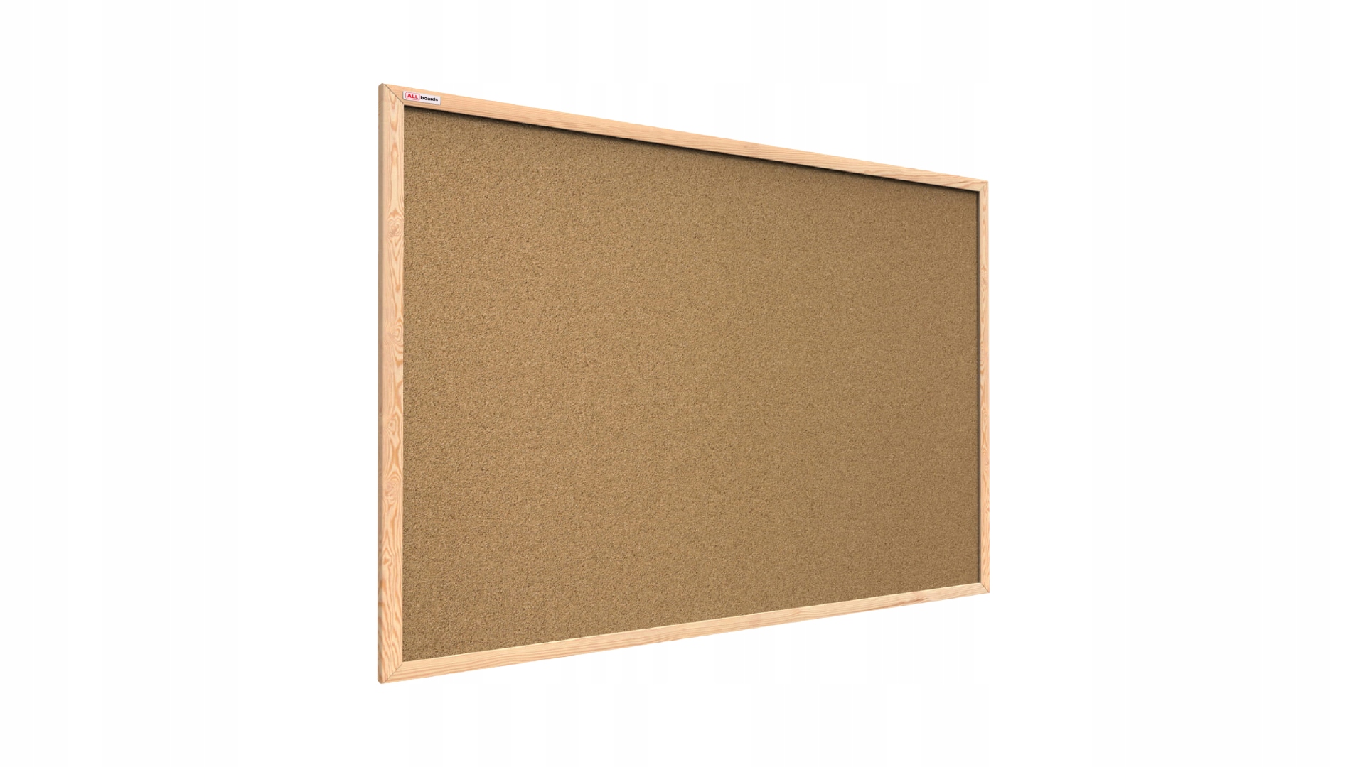

Tablica korkowa 30x40 drewniana rama pinezki