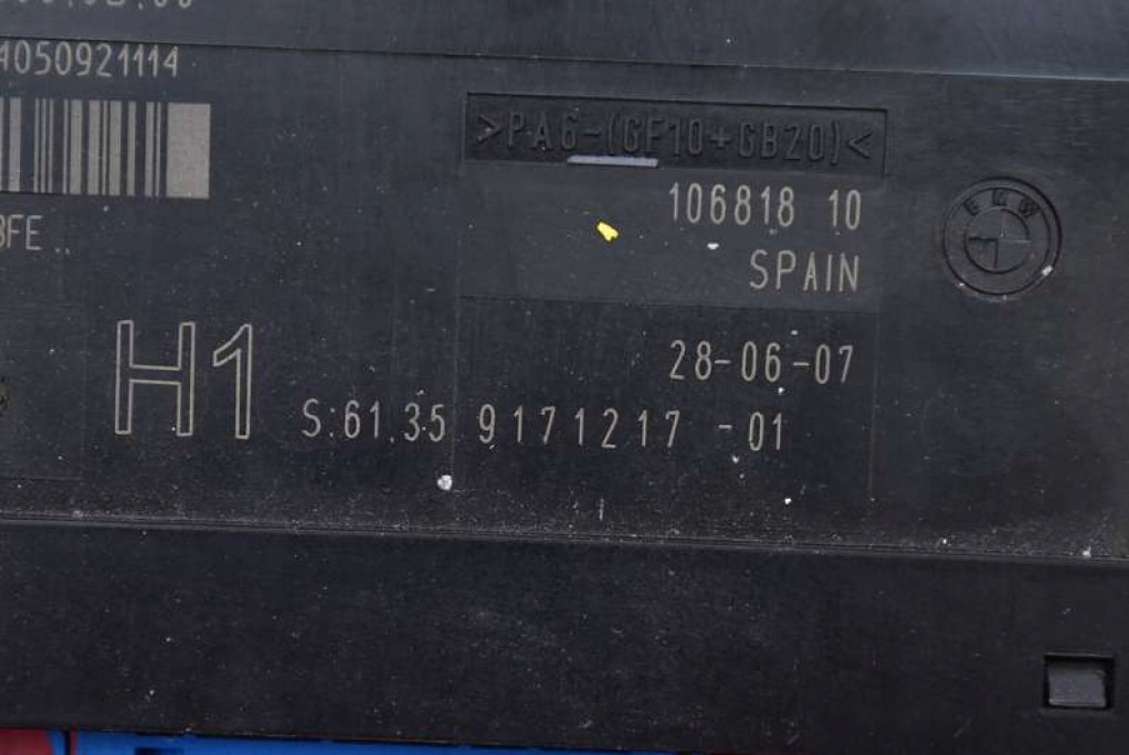 Unité commande confort 9171217 BMW E93 3.0i 218 KM 04-10