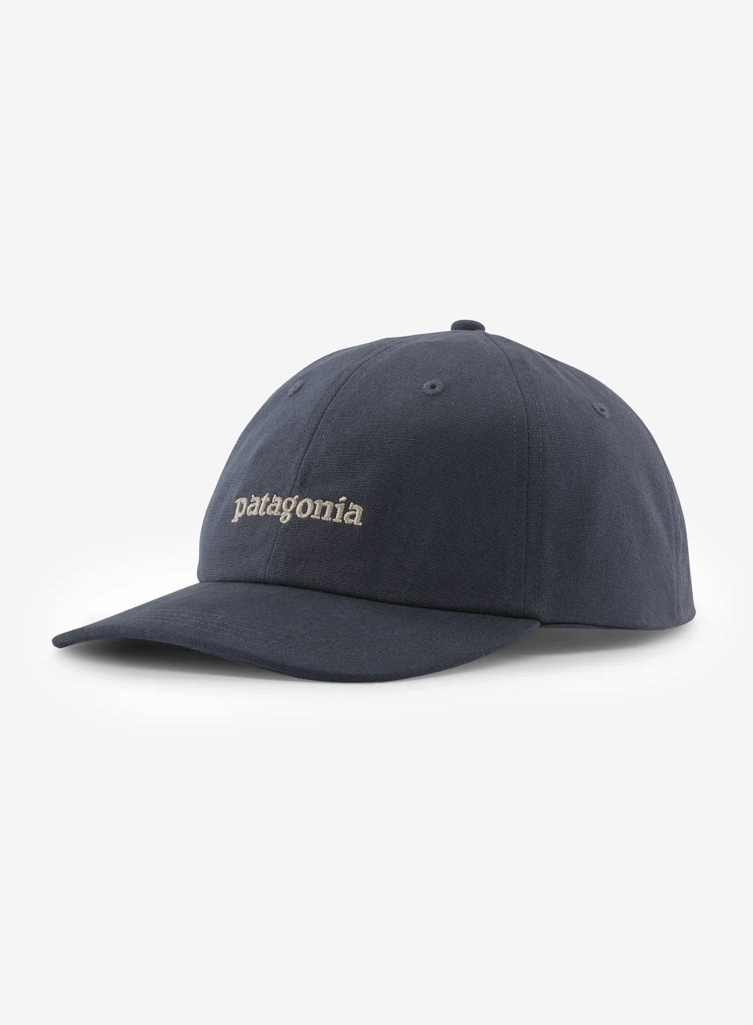 Kšiltovka Patagonia Graphic Trad Cap logo text/smolder modrá