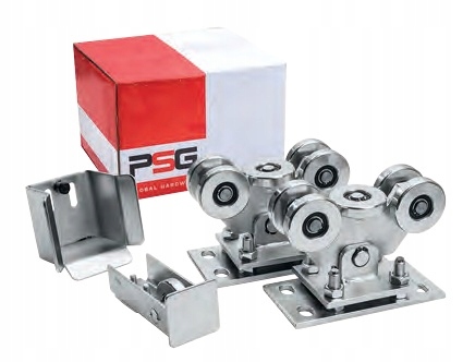 Balíček vozíků, vozíků, válečků 80x80x5 mm s příslušenstvím