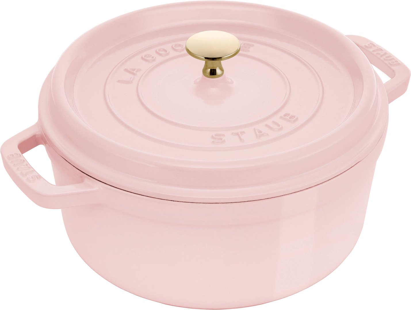 Staub La Cocotte Garnek żeliwny okrągły 6.7 ltr, różowy