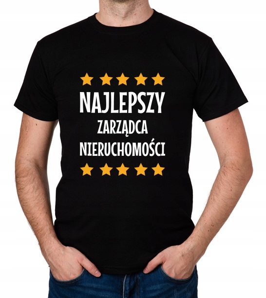 

koszulka Najlepszy Zarządca Nieruchomości prezent