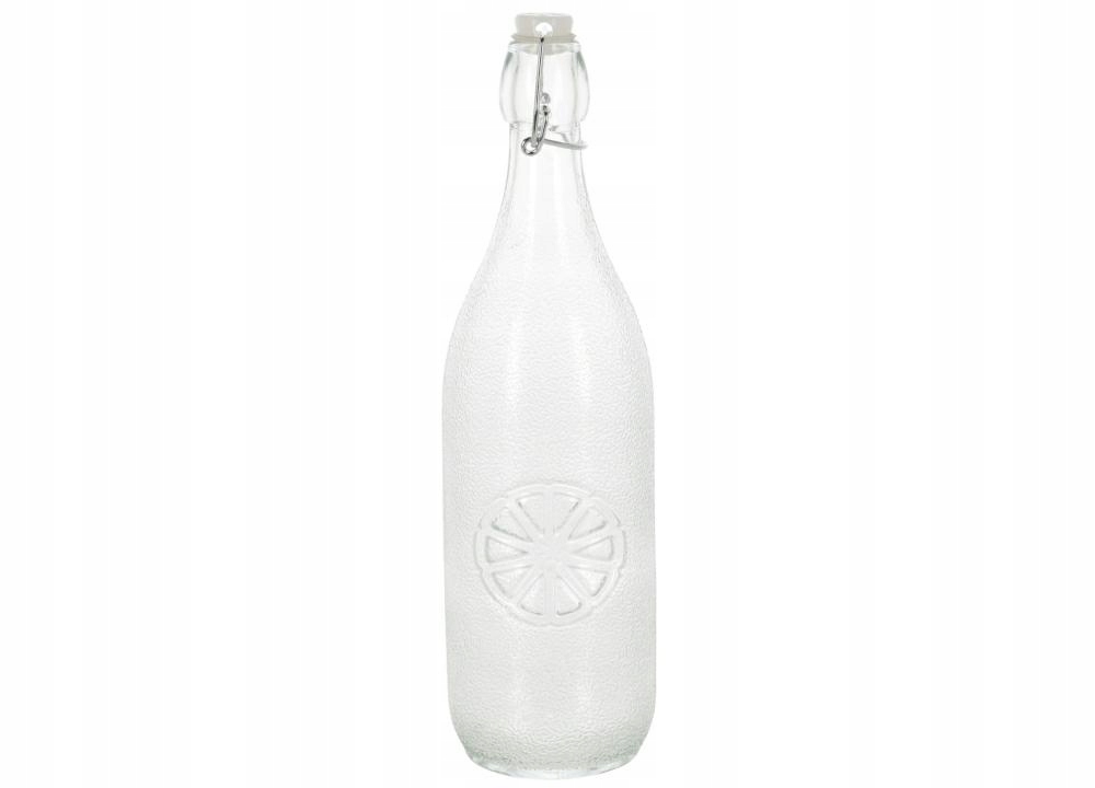 Butelka szklana z klipsem 1L Excellent Houseware