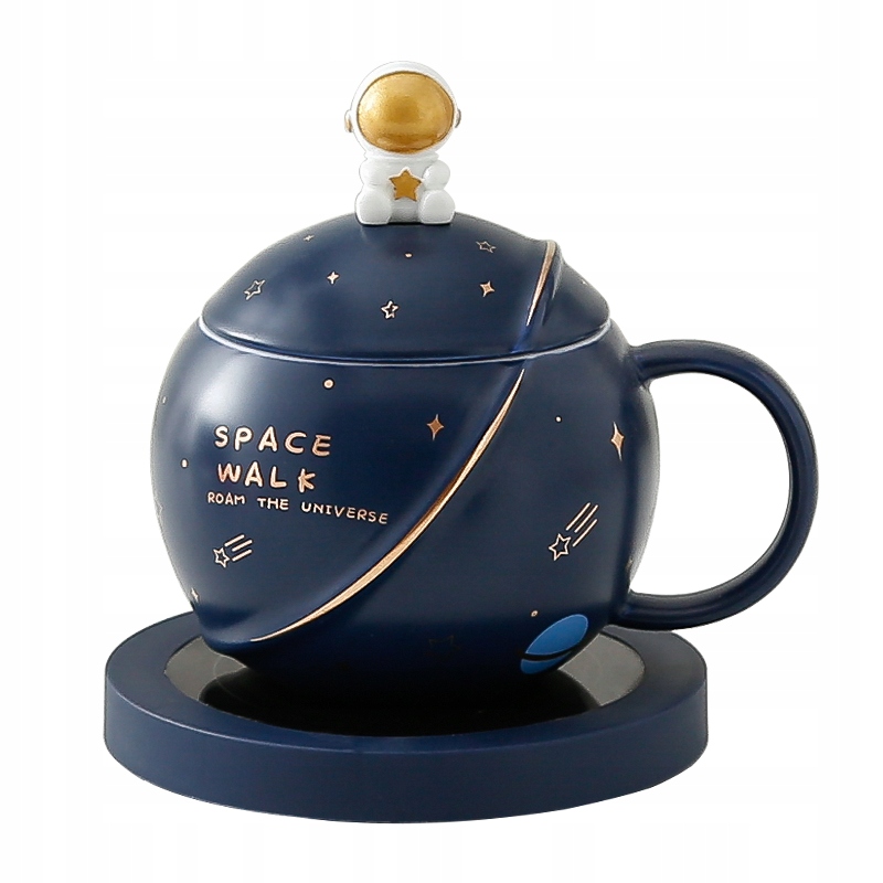 Hrnek s Usb ohřívačem Lžíce Vánoční hrnek Keramický Na Valentýna