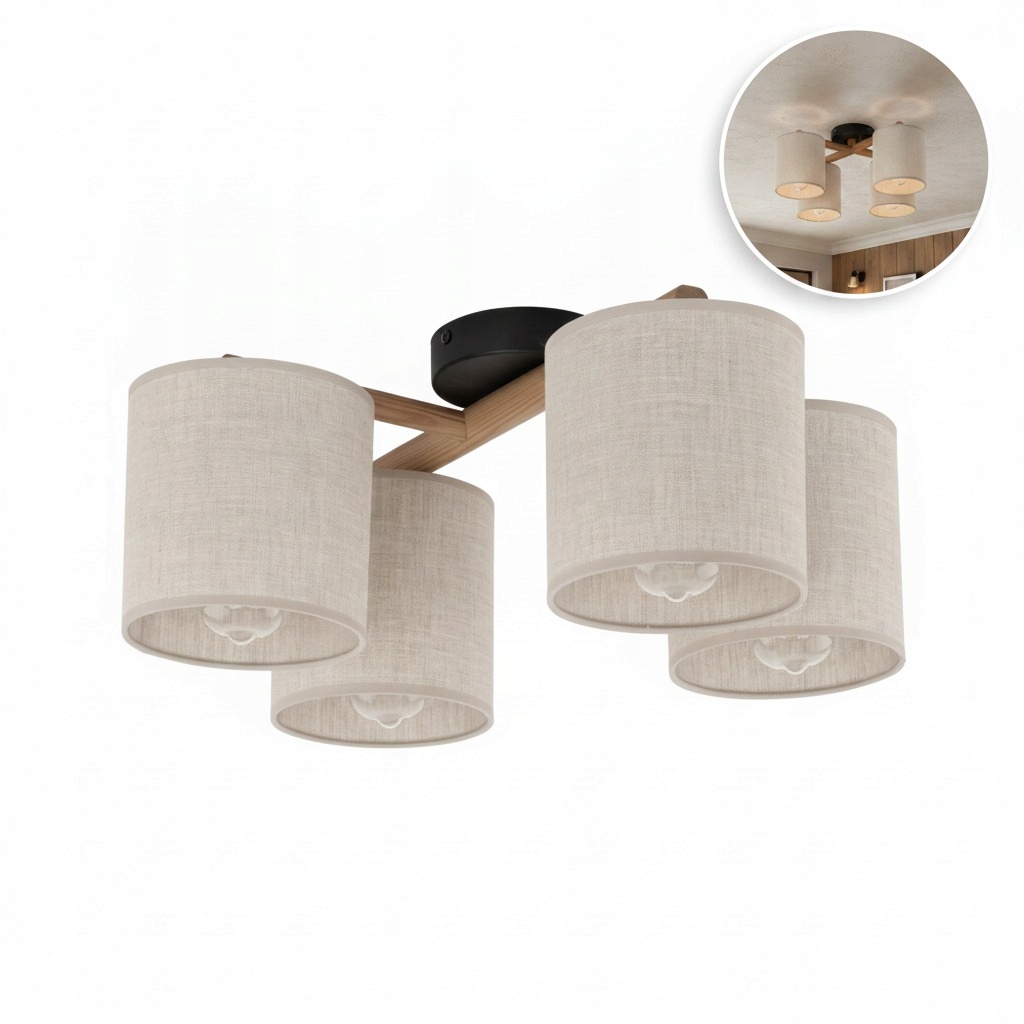 Stropná lampa Deva Nature do obývacej izby v modernom štýle Tk Lighting