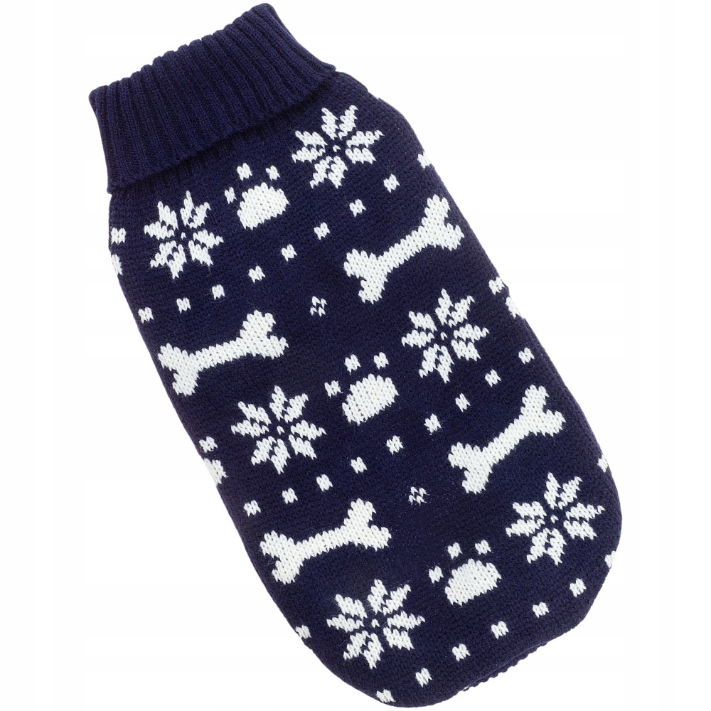 

Sweterek zimowy ubranko dla psa kota na zimę M