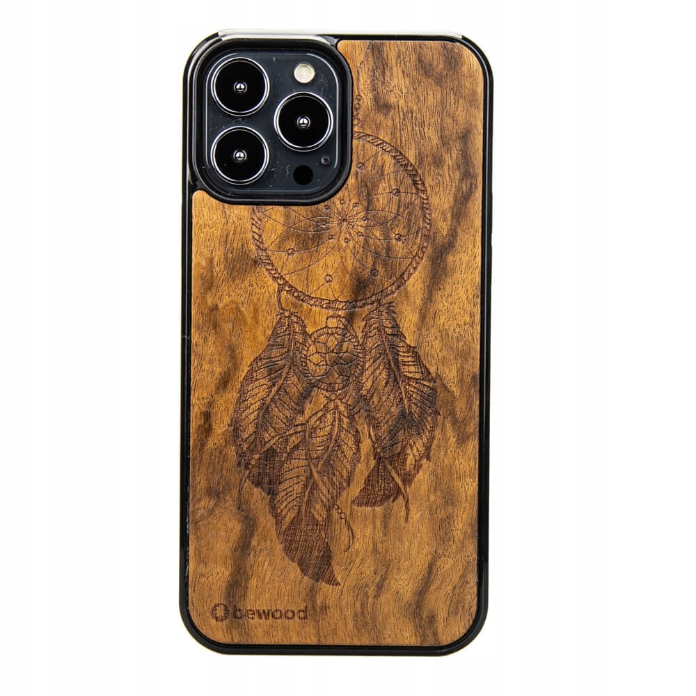 Pouzdro Bewood pro iPhone 13 Pro Max Lapač Snů Imbuia