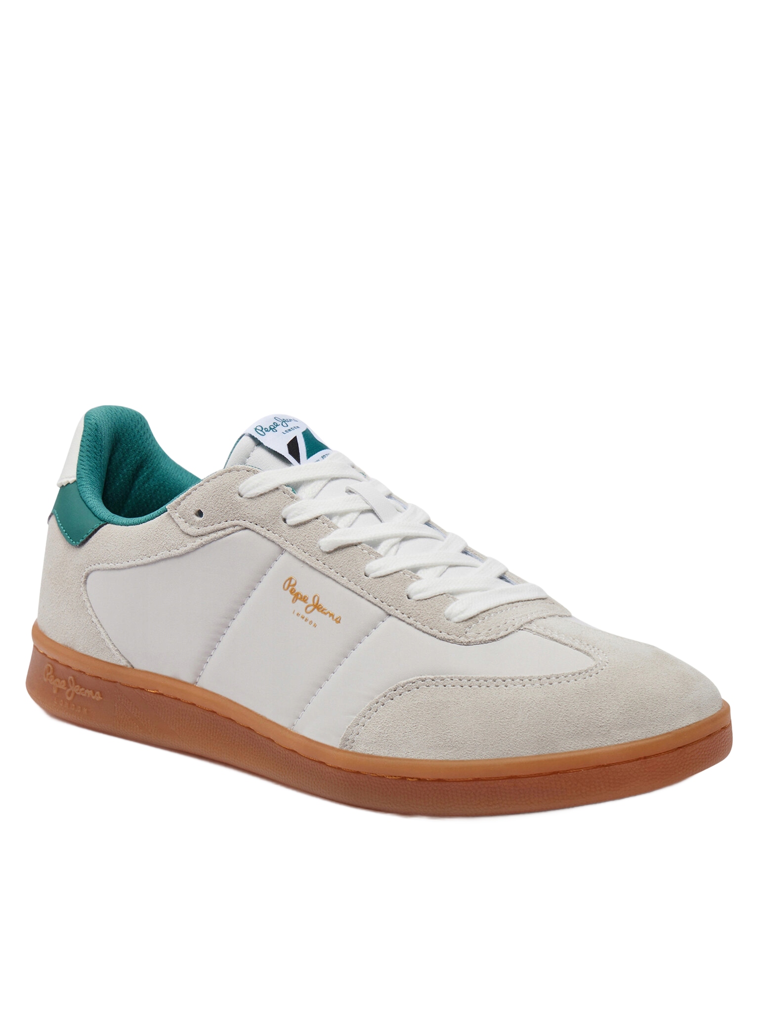 Pepe Jeans Player Combi Pánské Béžové Boty S Nízkou Kůží 42 U2B