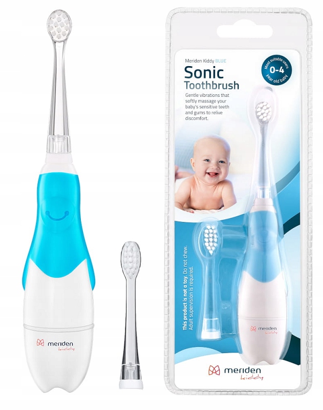 

Meriden Kiddy szczoteczka soniczna 0-48 mcy Blue