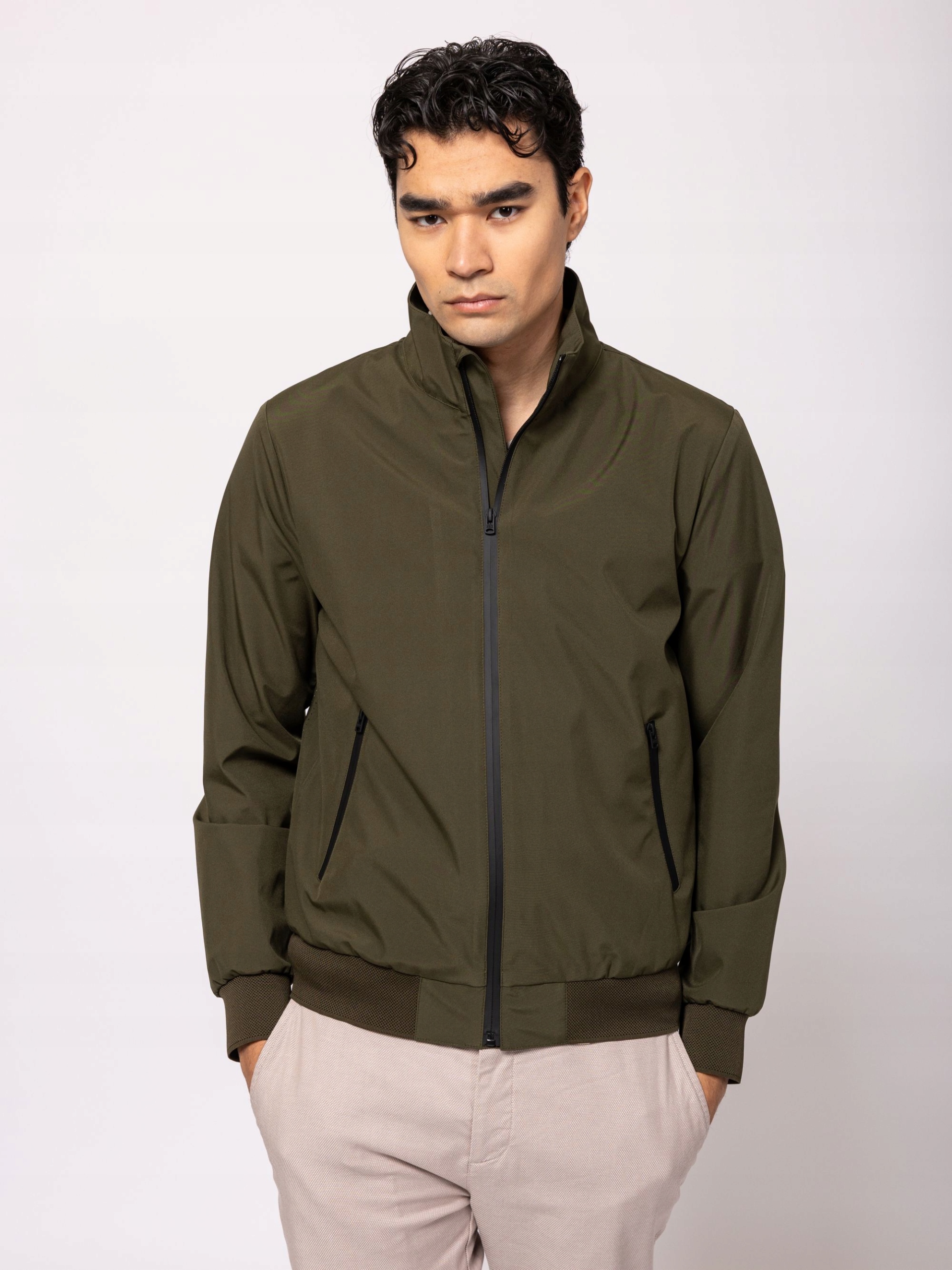 Heavy Tools Pánská Jarní Přechodová Bunda Nesota Khaki Zelená M