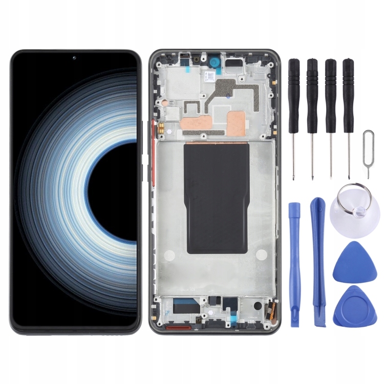 Original LCD Screen with Frame for Xiaomi Redmi K50 Ultra / 12T / 12T Pro