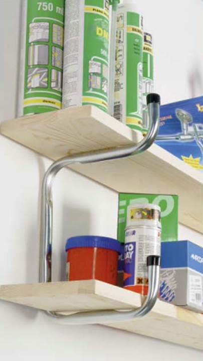 HAK UNIERSALNY UCHWYT NA DWIE PÓŁKI 200X250 DOMAX Kod producenta 5831