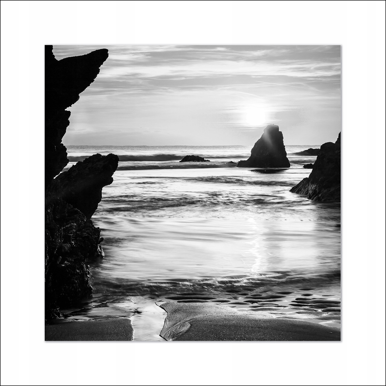 PLAKAT 30X30 OBRAZ BEZ RAMY ZATOKA