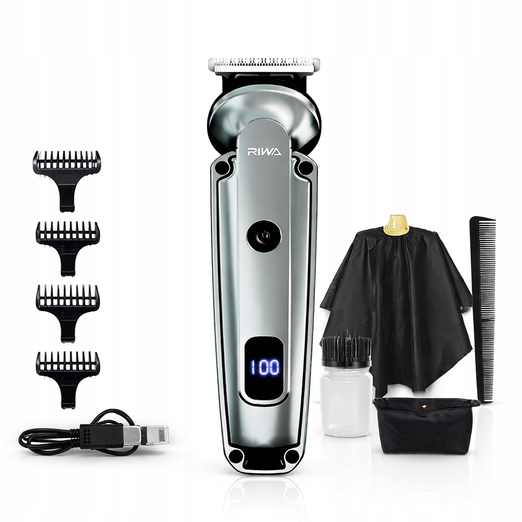 Profesjonalna Maszynka bezprzewodowa do strzyżenia włosów Trymer Golarka