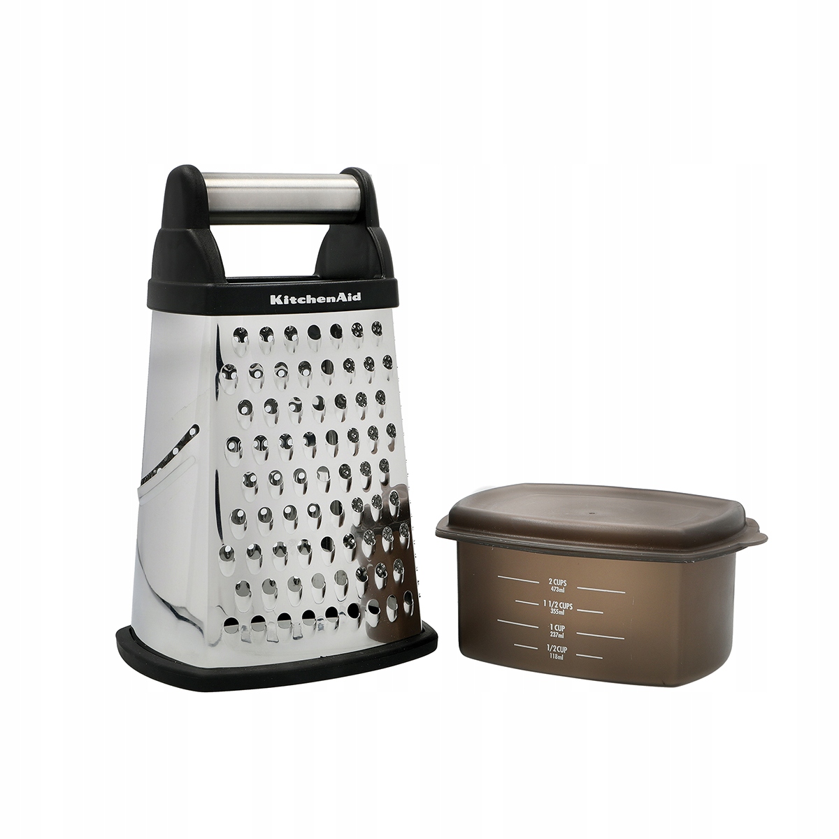 

KitchenAid tarka +pojemnik Box Grater Onyx Black