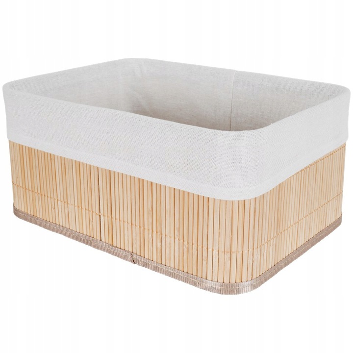 

Koszyk Pojemnik Bambusowy M (35x25x16) Organizer J