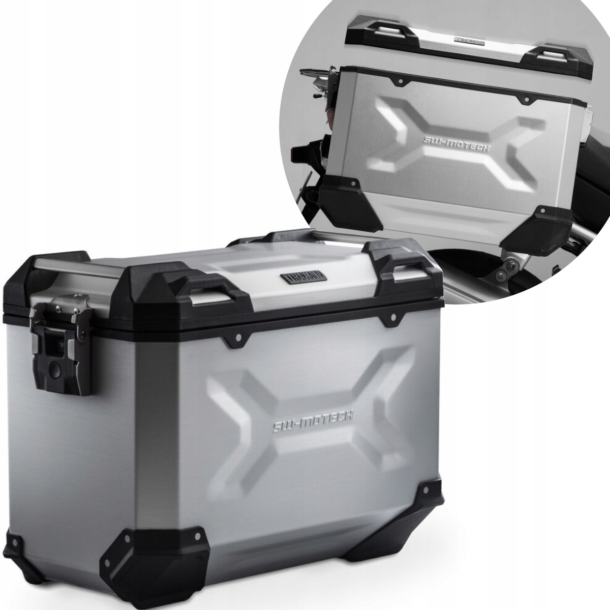 SW-Motech стовбур лівий Trax Adv Silver 45l